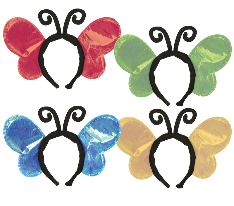 BUTTERFLY TIARA ASSORTED