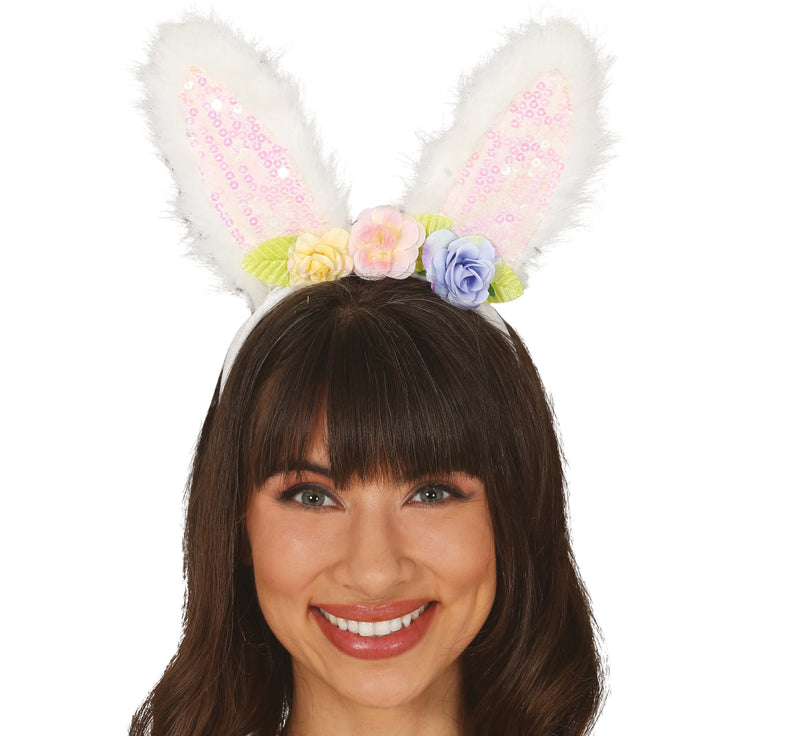 SEQUIN BUNNY TIARA