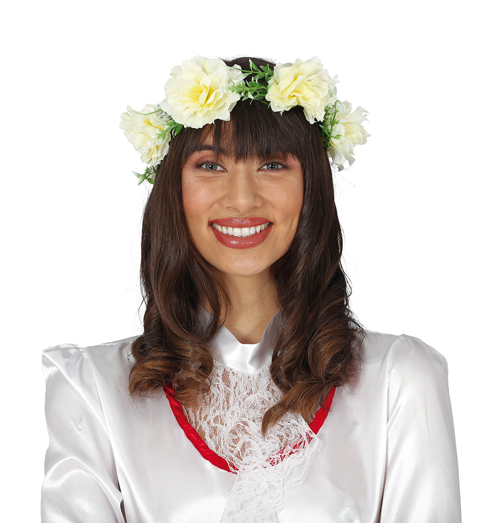 FLOWERS VEIL TIARA