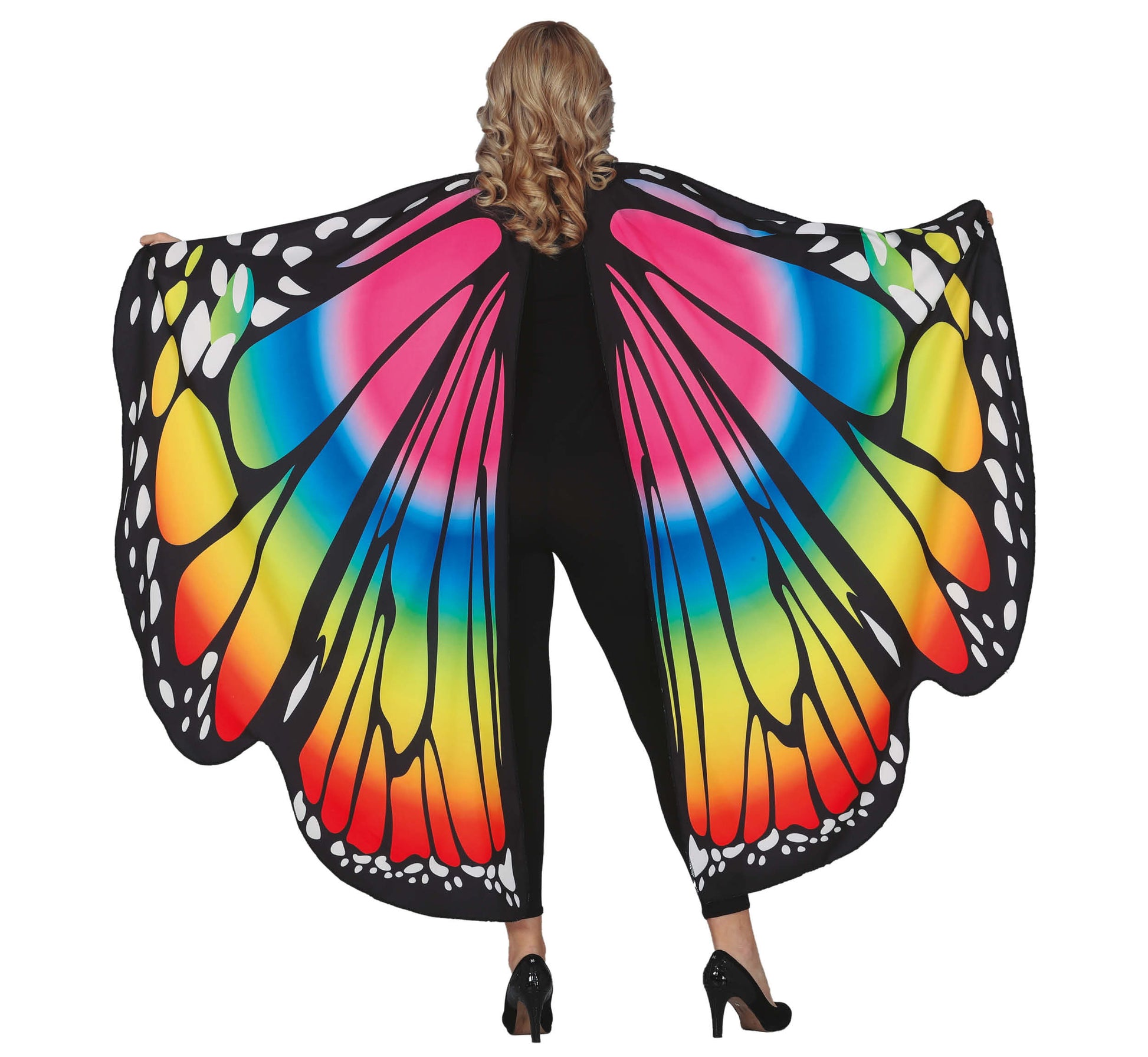 MULTICOLOR BUTTERFLY WINGS 160X130 CMS.