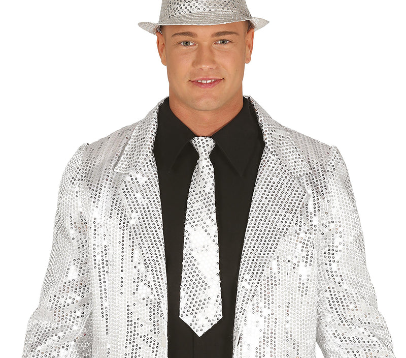 SEQUINS TIE 35 CM