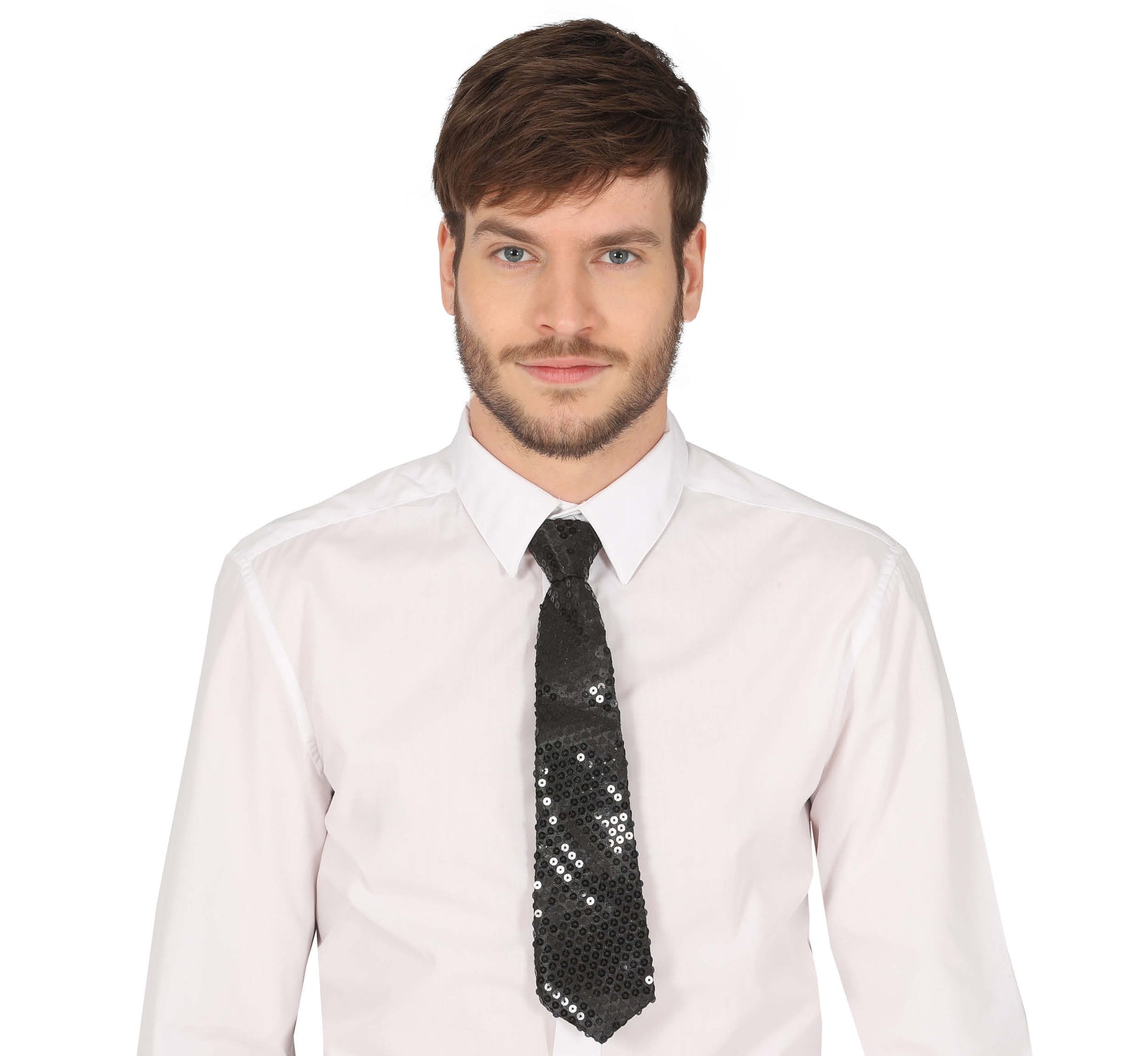 SEQUINS TIE 35 CM