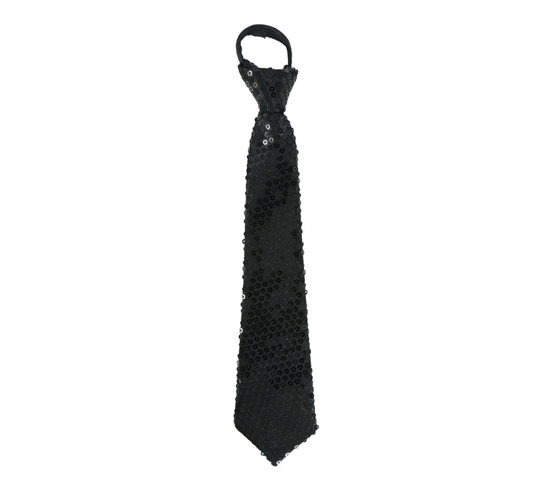 SEQUINS TIE 35 CM