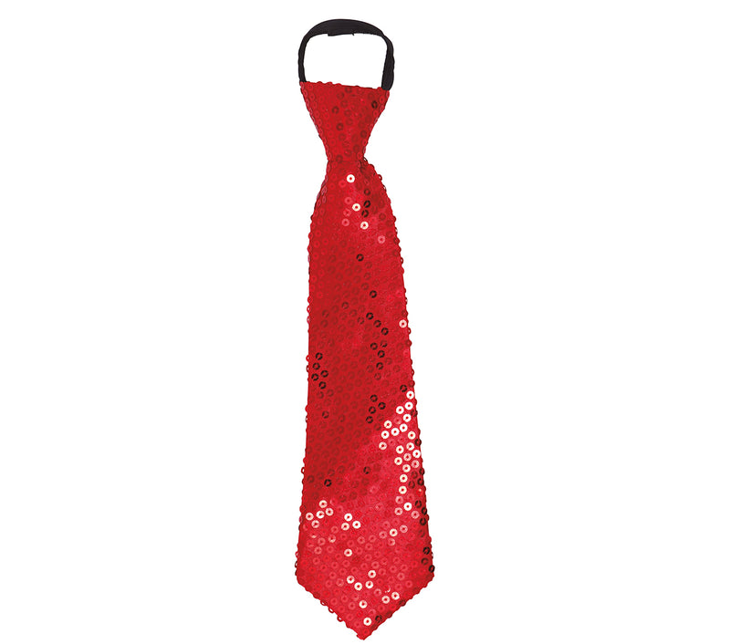 SEQUINS TIE 35 CM