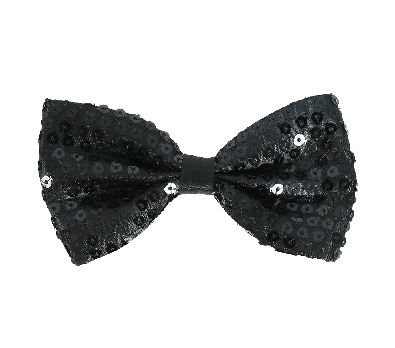 SEQUINED BOW TIE, 12 CM