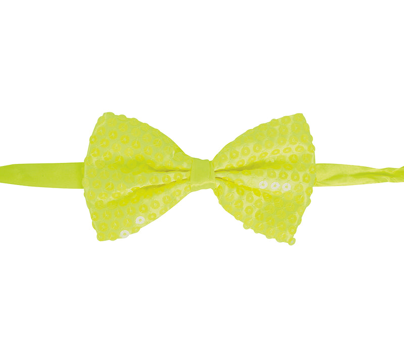 SEQUINED BOW TIE, 12 CM