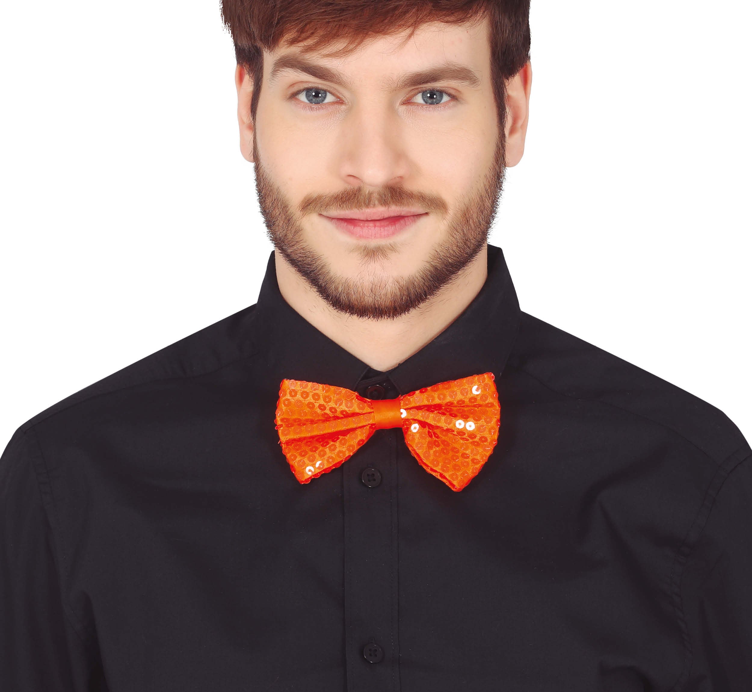 SEQUINED BOW TIE, 12 CM