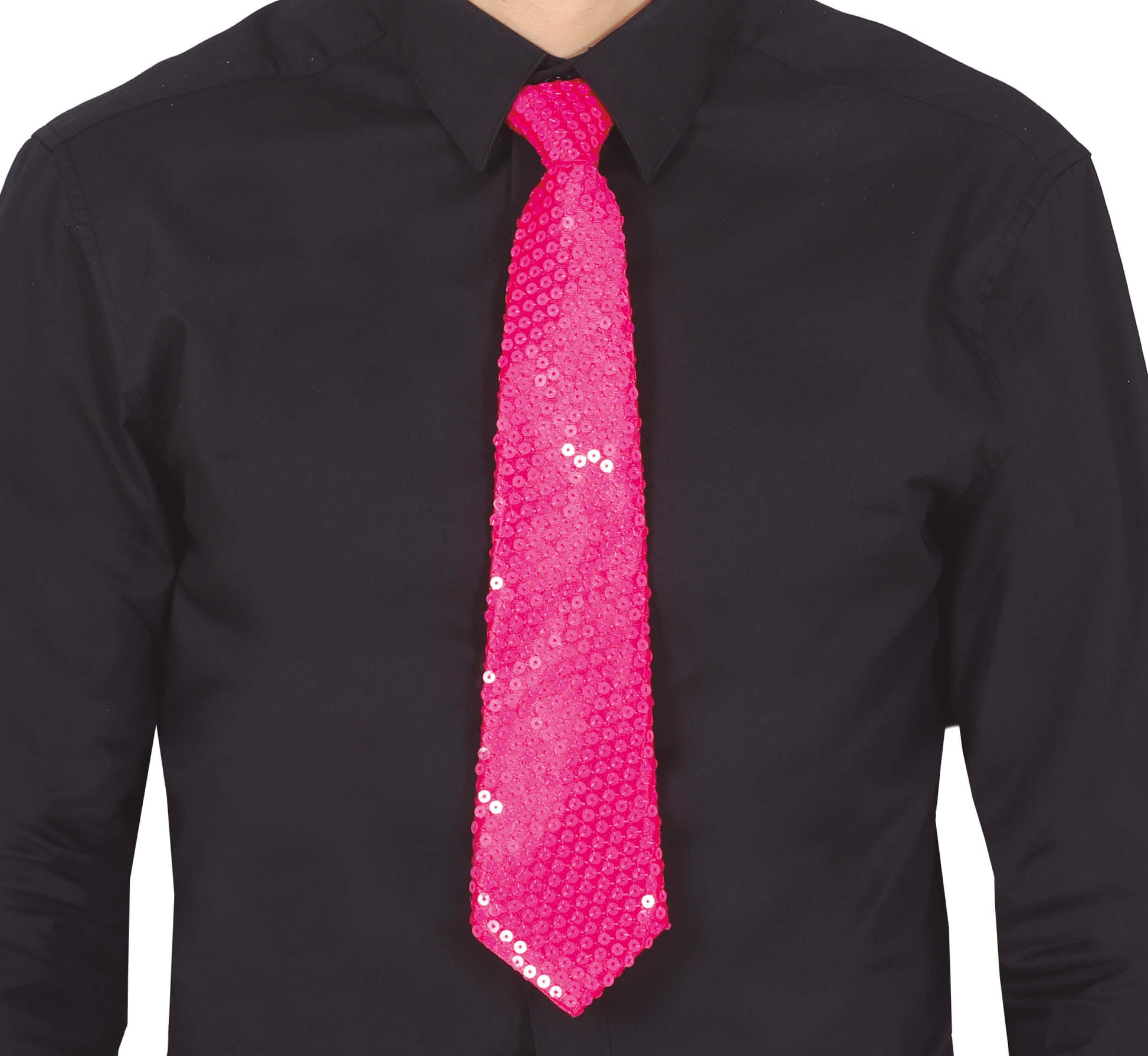 SEQUINS TIE 35 CM