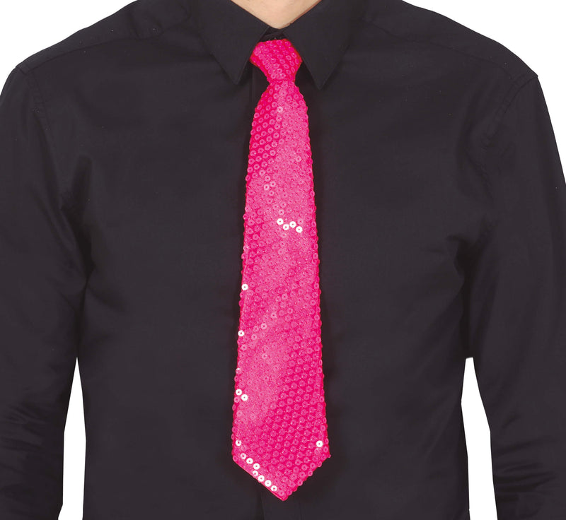 SEQUINS TIE 35 CM