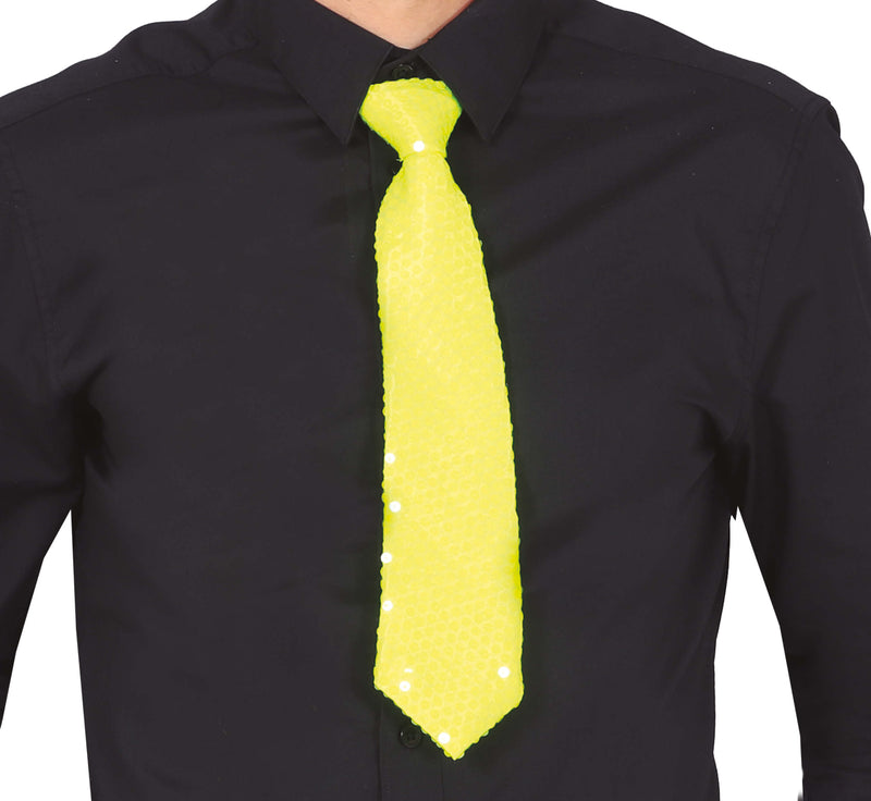SEQUINS TIE 35 CM