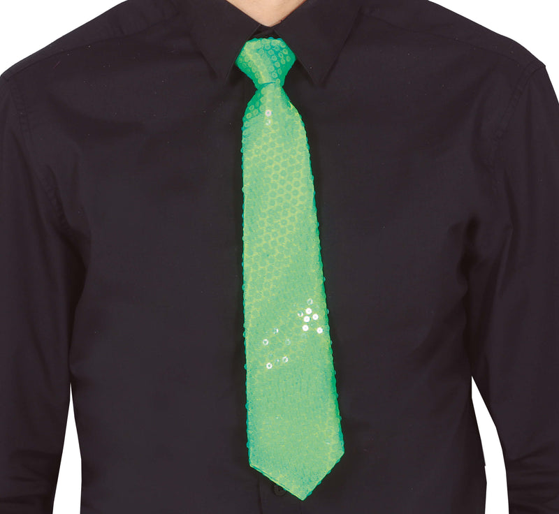 SEQUINS TIE 35 CM
