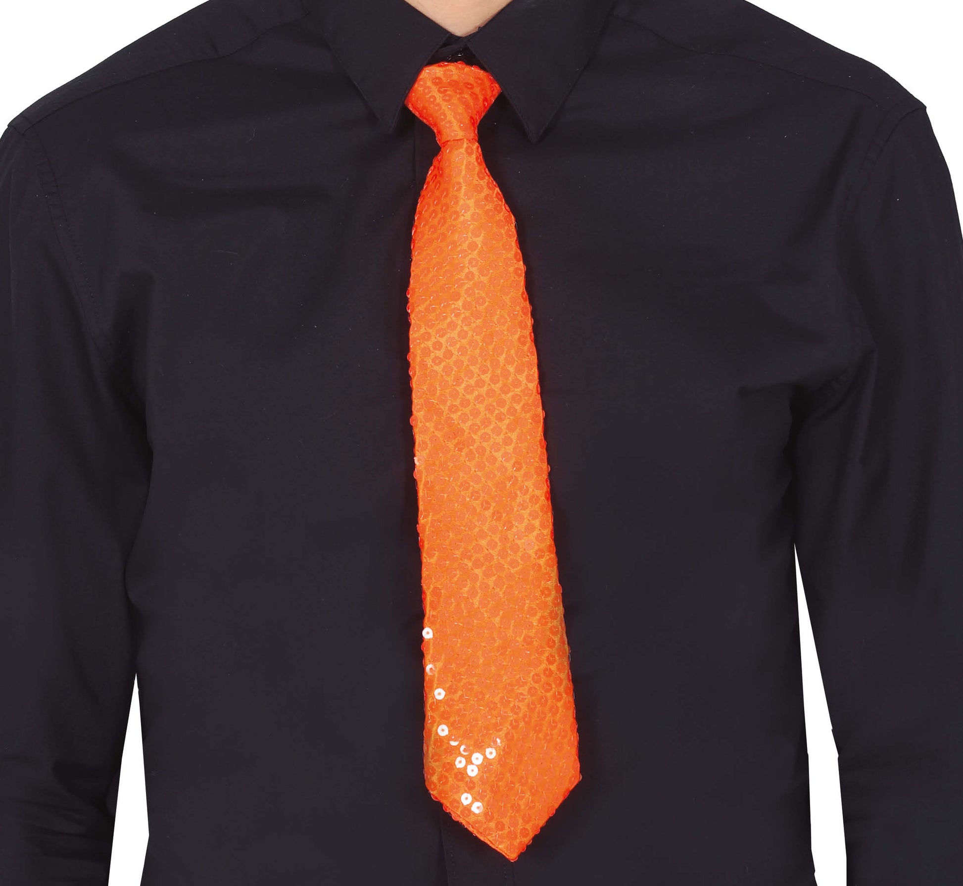 SEQUINS TIE 35 CM