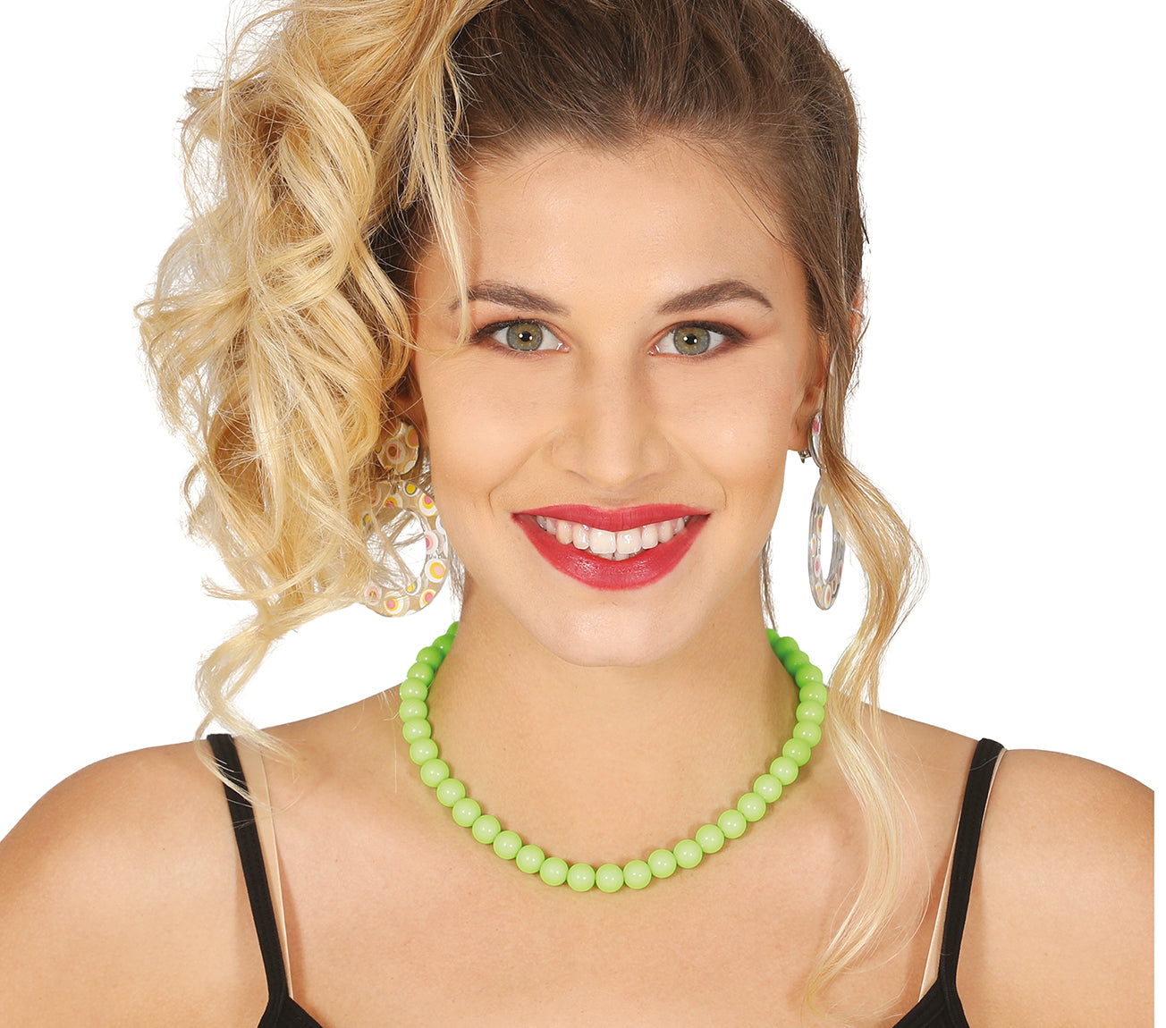 NECKLACES NEON ASSORTED 90 CMS.