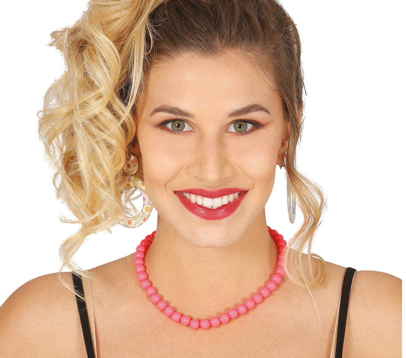 NECKLACES NEON ASSORTED 90 CMS.