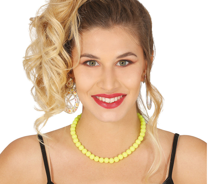 NECKLACES NEON ASSORTED 90 CMS.