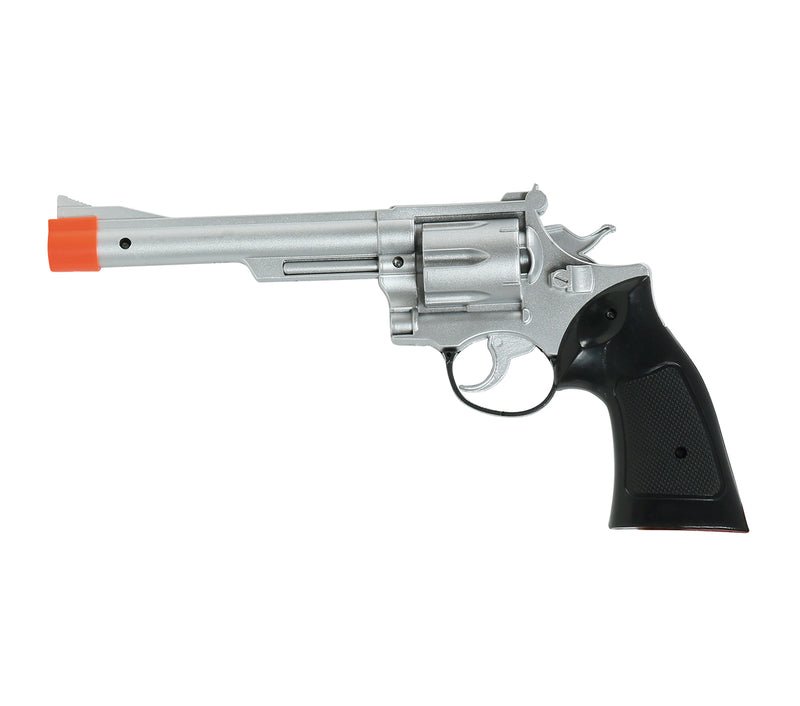SILVER COWBOY GUN 32 CMS