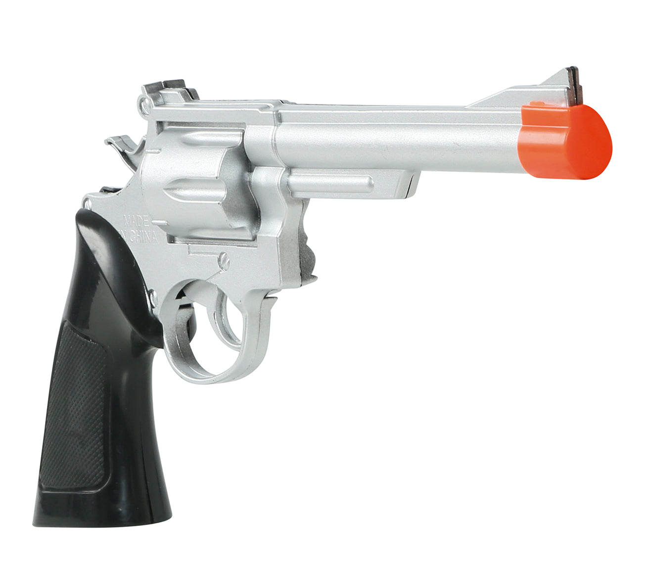 SILVER COWBOY GUN 32 CMS