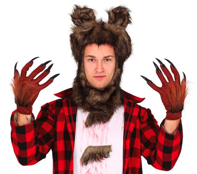 WEREWOLF GLOVES WITH CLAWS