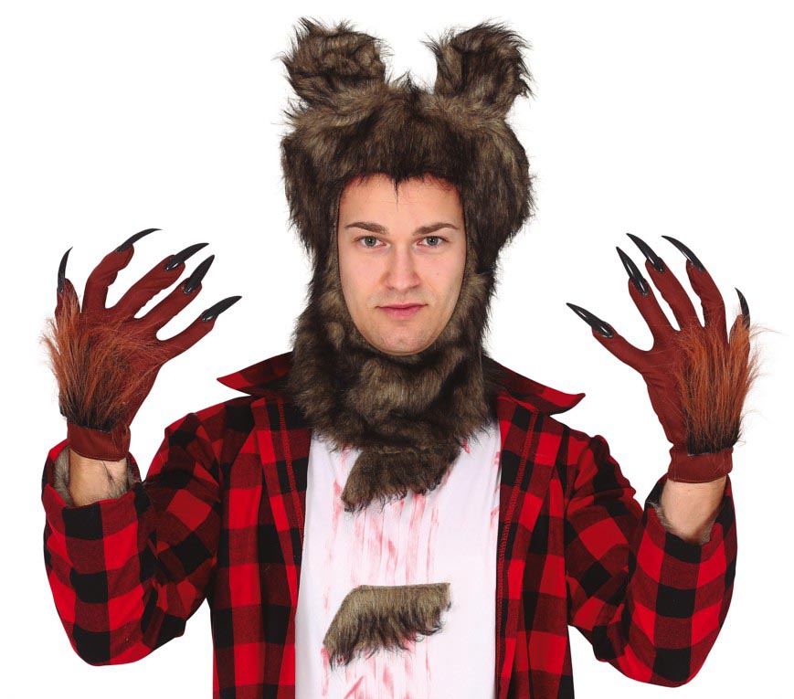 WEREWOLF GLOVES WITH CLAWS