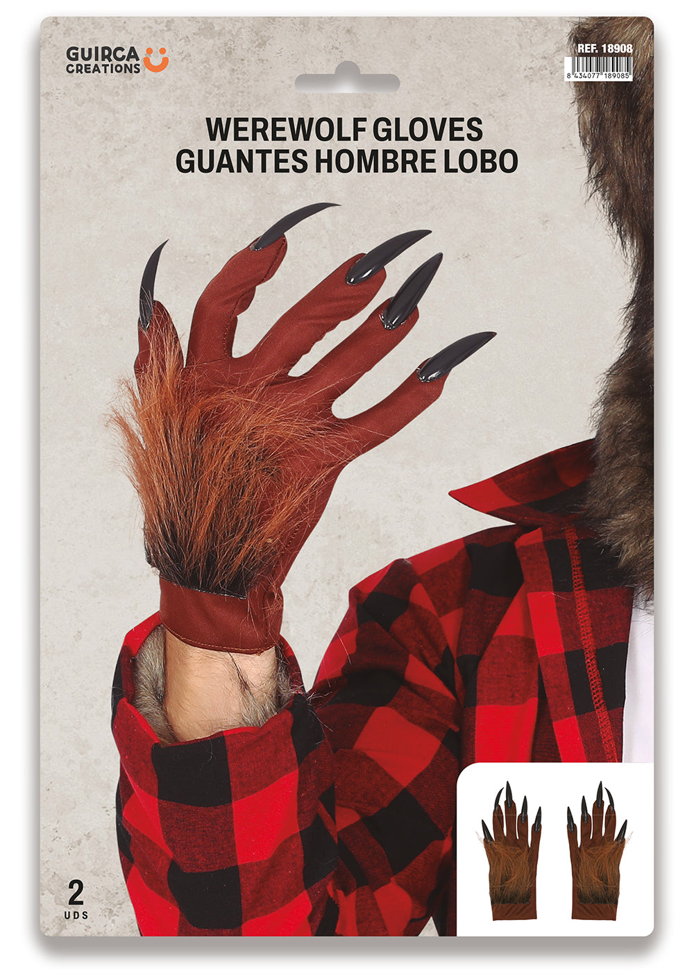 WEREWOLF GLOVES WITH CLAWS