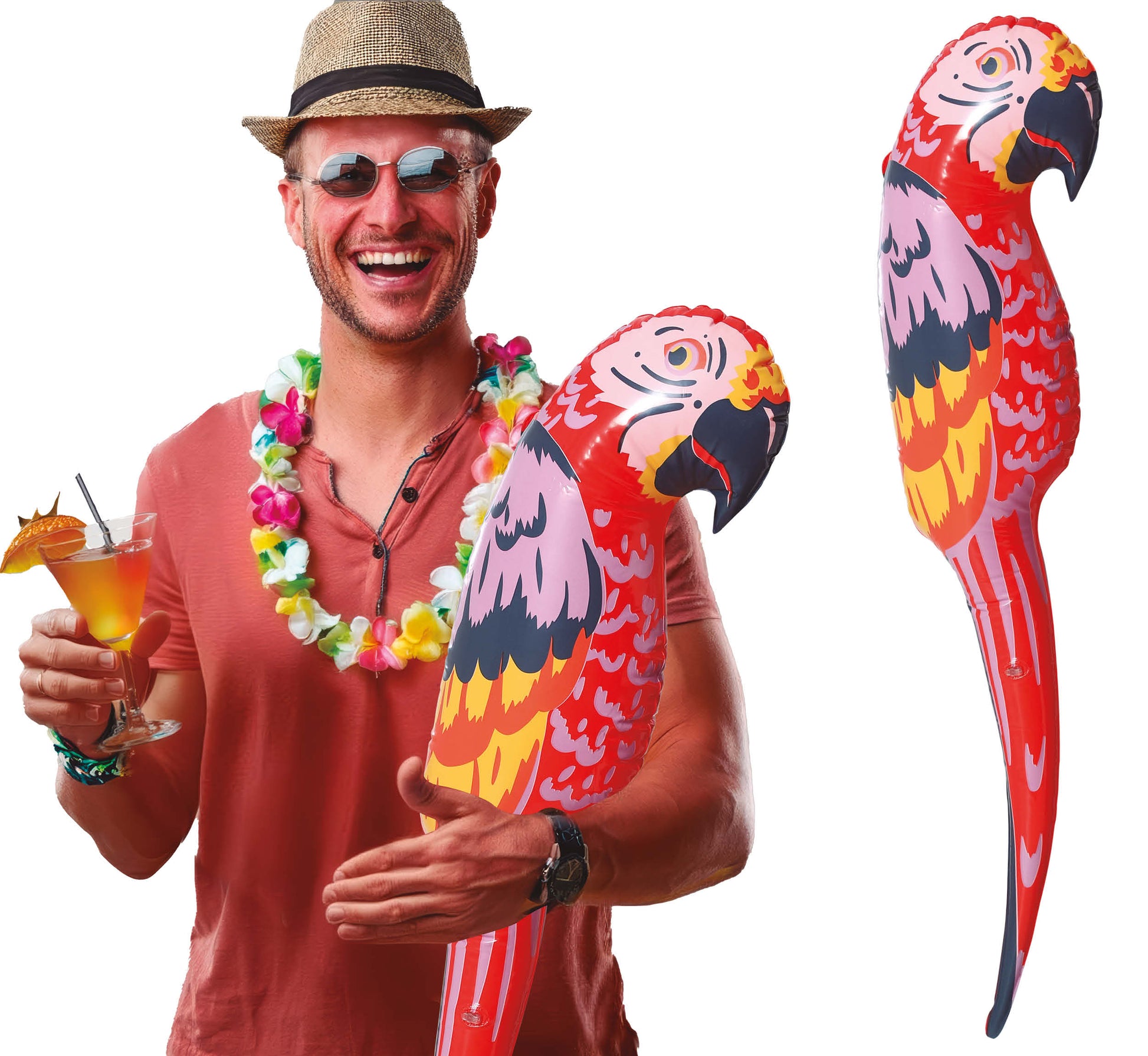 INFLATABLE PARROT 105 CMS.