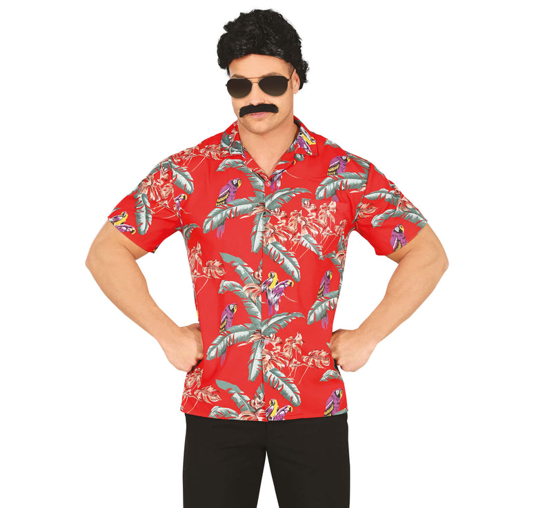 HAWAIIAN SHIRT PARROTS