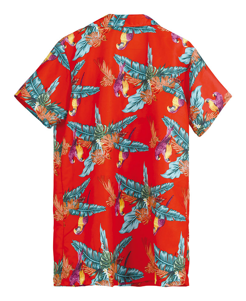 HAWAIIAN SHIRT PARROTS
