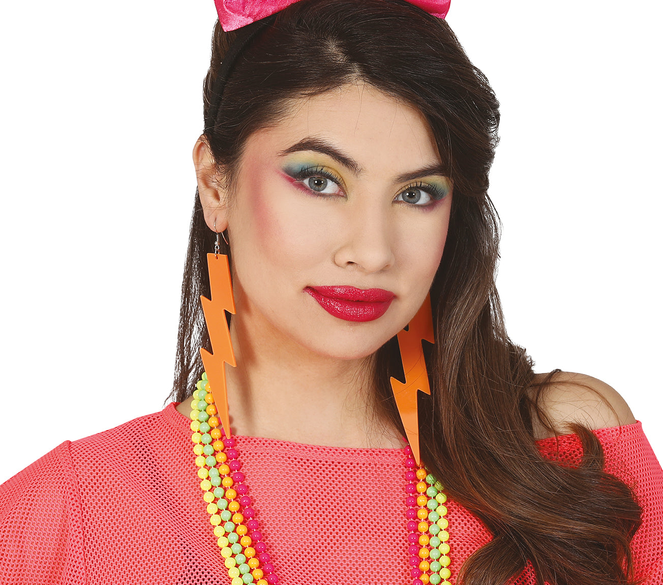 EARRINGS '80s NEON ASSORTED