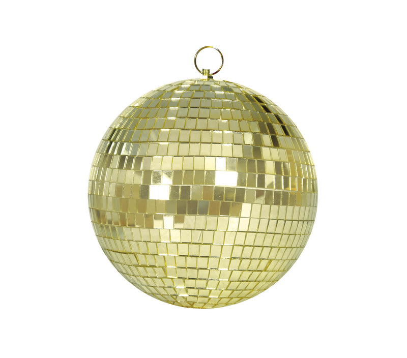 DISCO BALL, GOLD Ø20cm