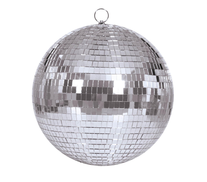 DISCO BALL, SILVER Ø10cm