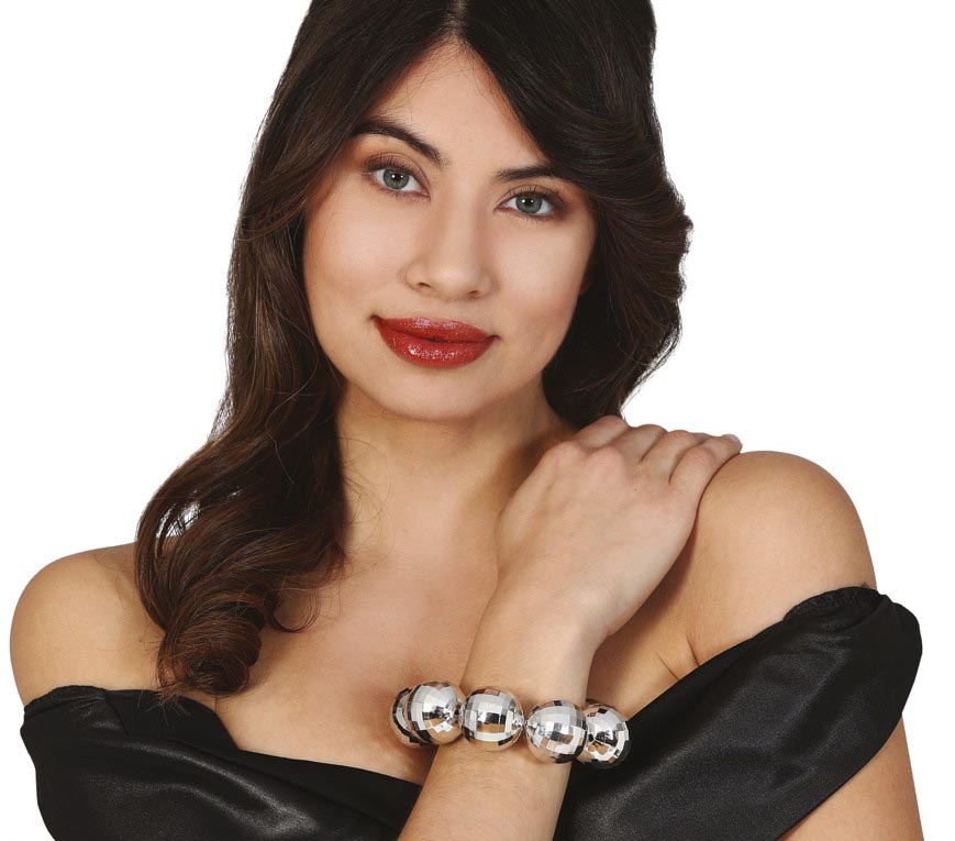 DISCO BALL BRACELET '70s