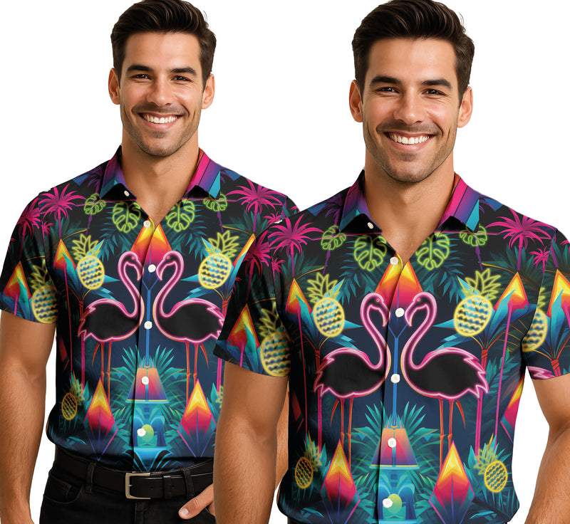 NEON FLAMINGOS SHIRT