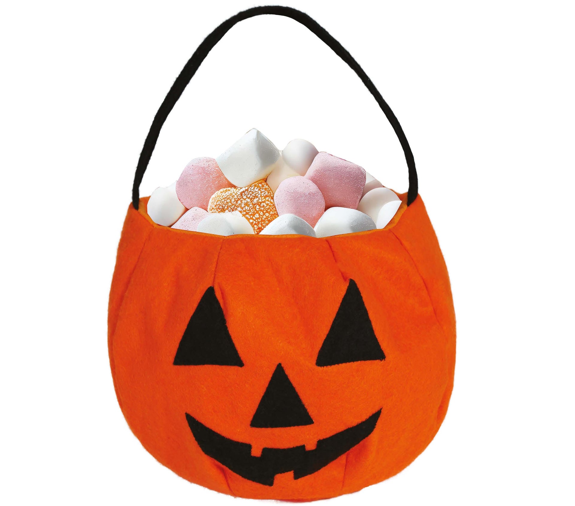 FELT BASKET PUMPKIN 24X20 CM
