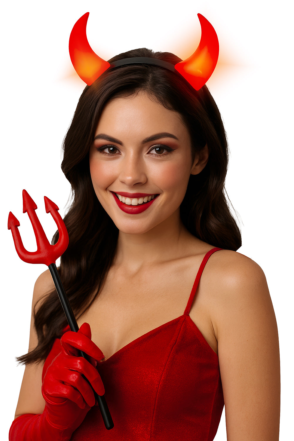 SHE-DEVIL TIARA WITH LIGHT