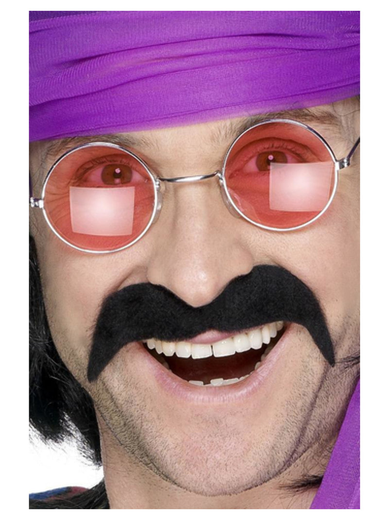 Seventies Tash, Black - 1
