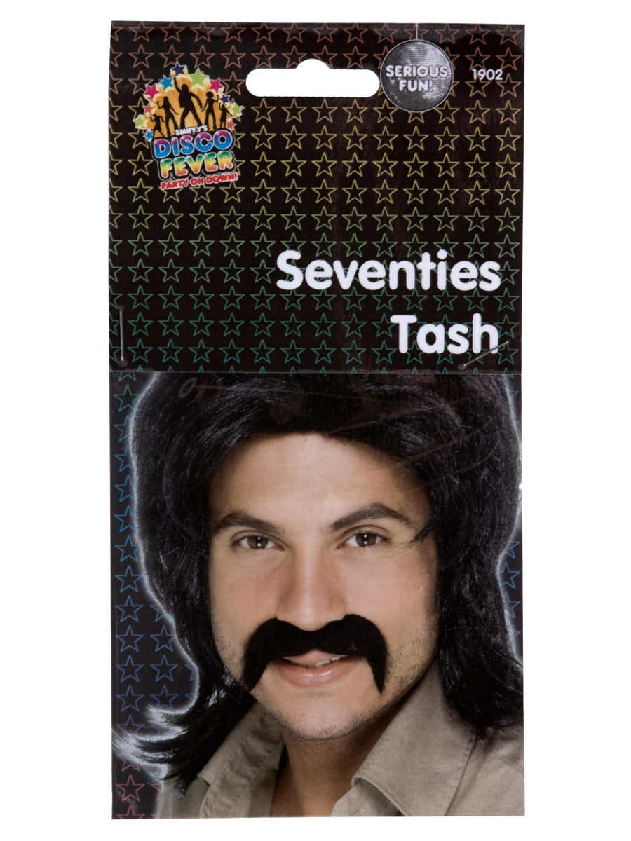 Seventies Tash, Black - 3