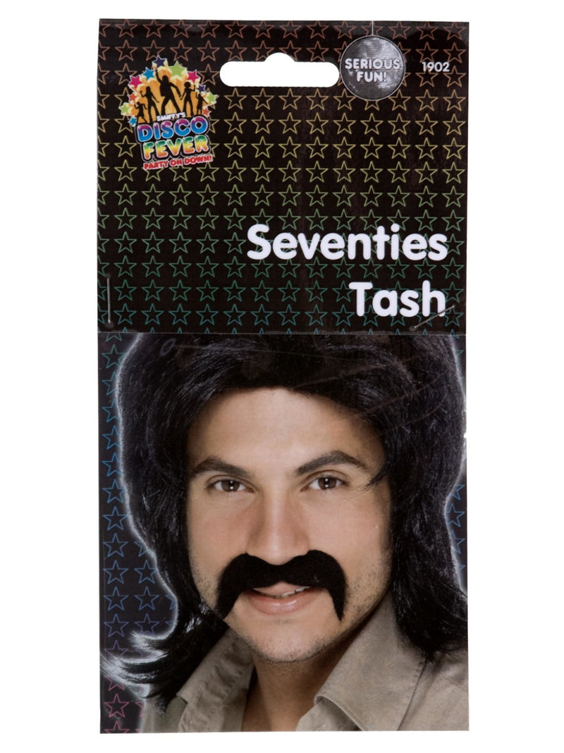 Seventies Tash, Black - 3