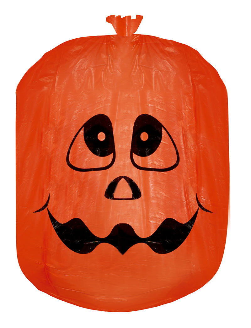 3 PUMPKIN DECO BAGS, 1X90X120, 2X60X90 CMS