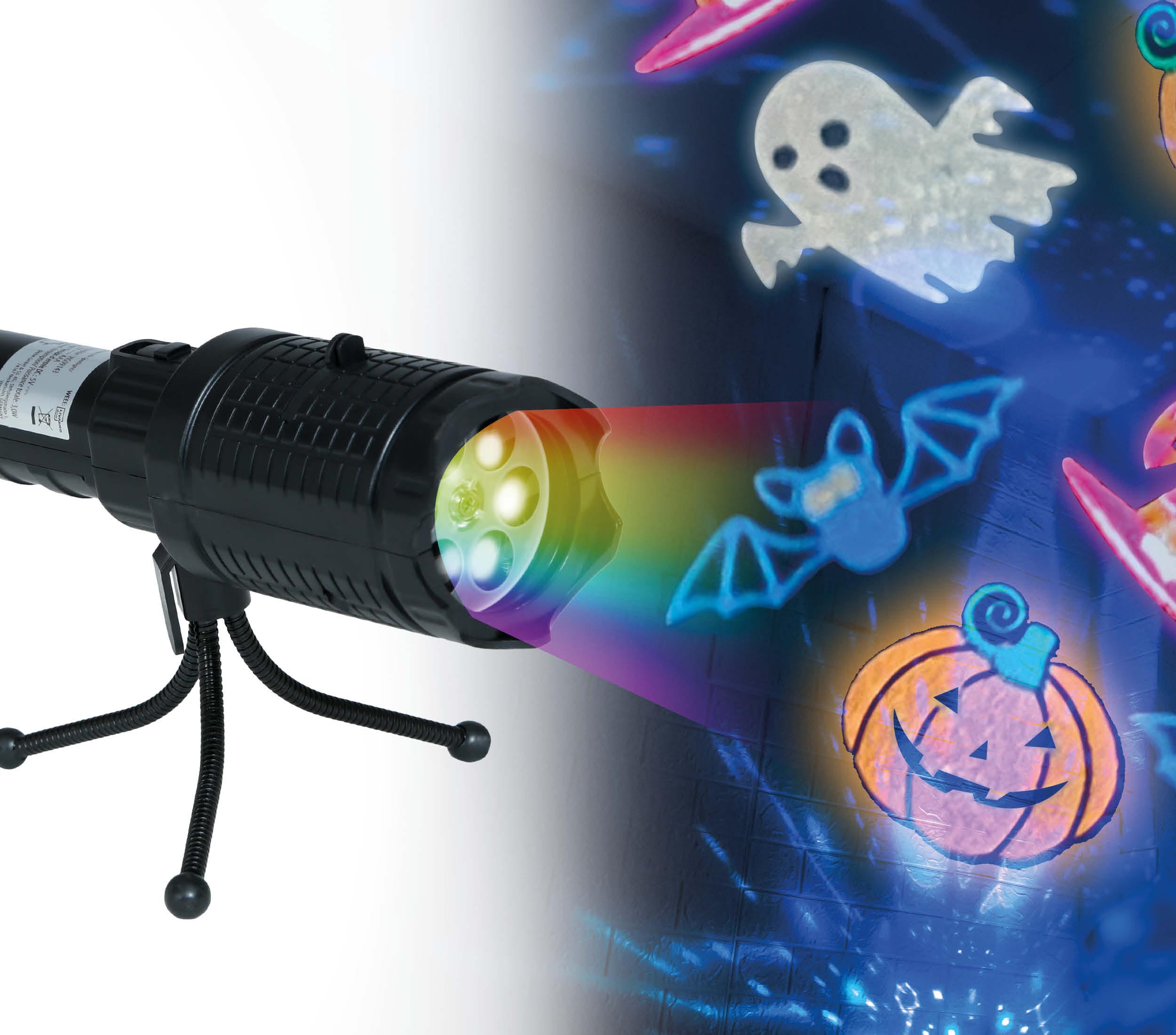 LED PROJECTOR 22 CMS WITH TRIPOD BATTERIES / USB