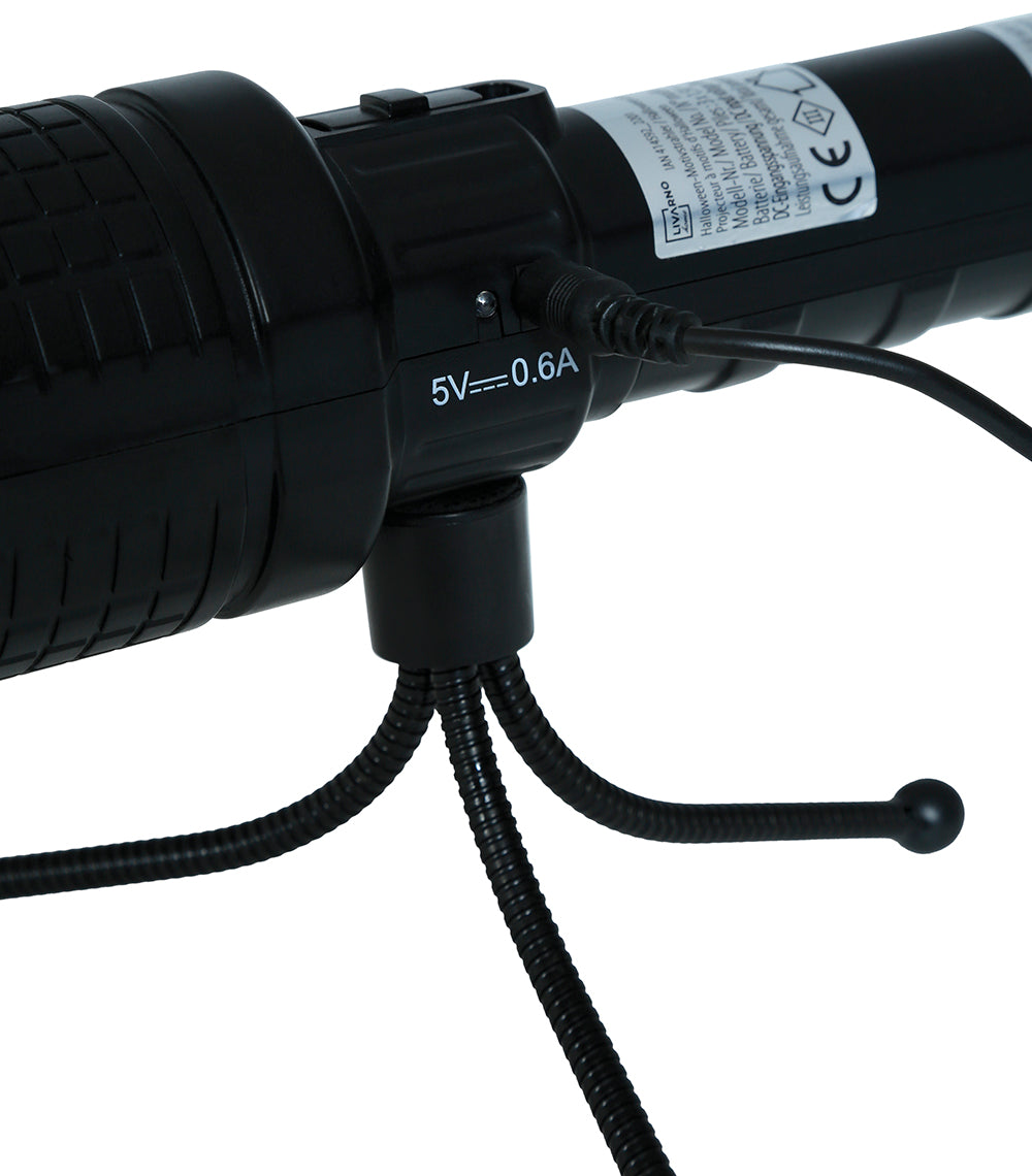 LED PROJECTOR 22 CMS WITH TRIPOD BATTERIES / USB