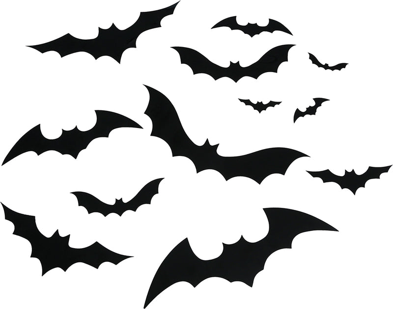12 BLACK SILHOUETTES, PVC
