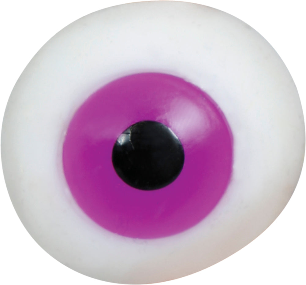 BOX OF 48 RUBBER BALLS/EYES 2 CMS