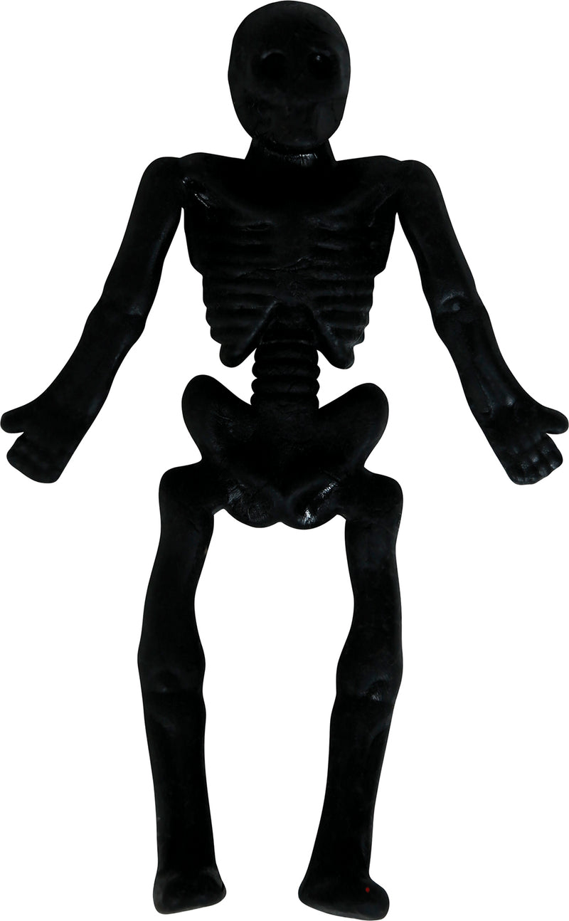 BOX OF 24 STRETCH SKELETONS 10 CM