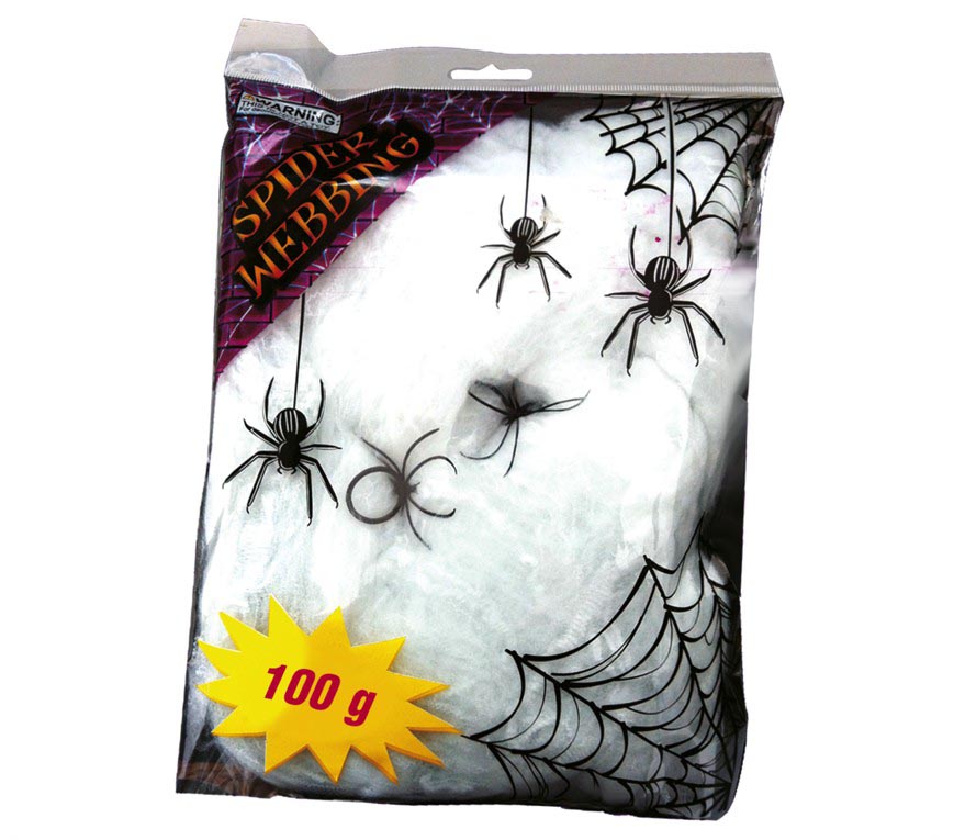 SPIDERWEB BAG, 100 GR., WHITE