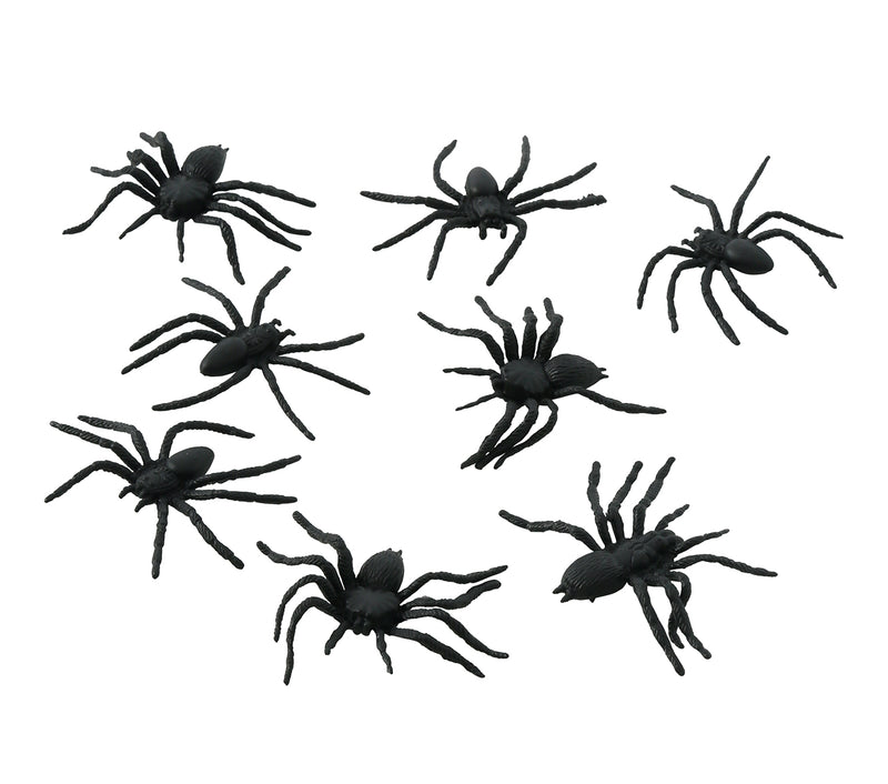 BAG: 8 SPIDERS,            6 CM