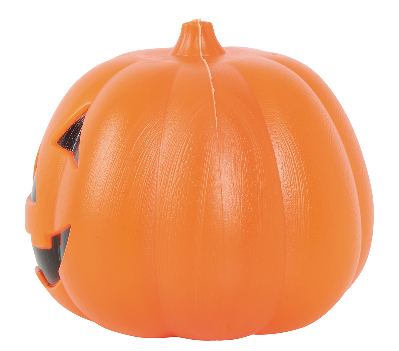PUMPKIN WITH LIGHT, PLASTIC, 15 CMS.