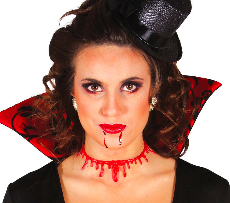 CUT THROAT SCAR NECKLACE