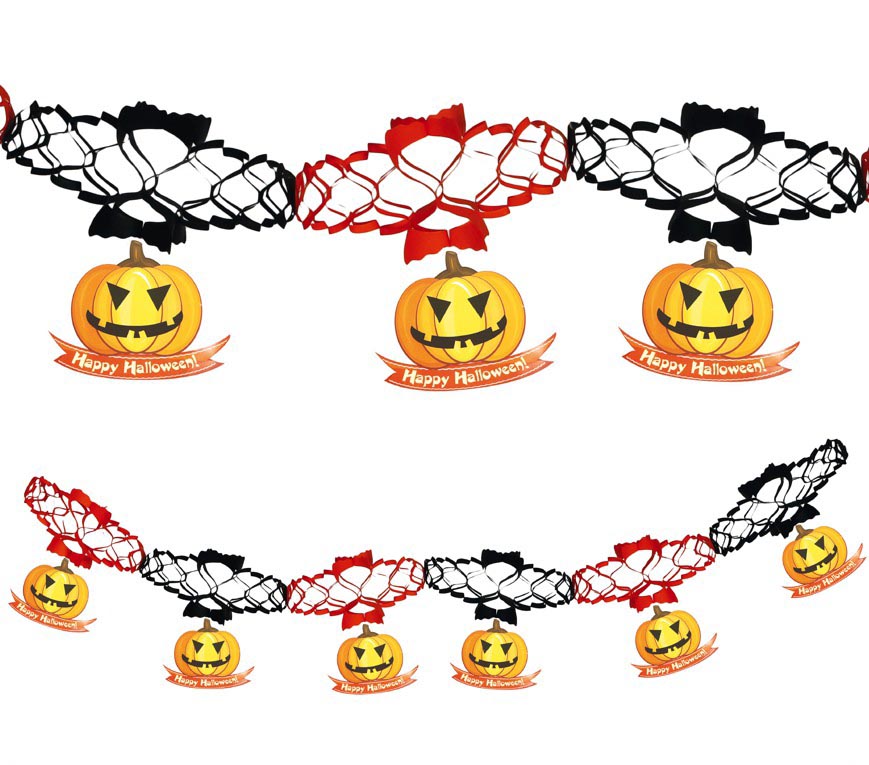HALLOWEEN FANTASY GARLAND, 14.5x200 CM