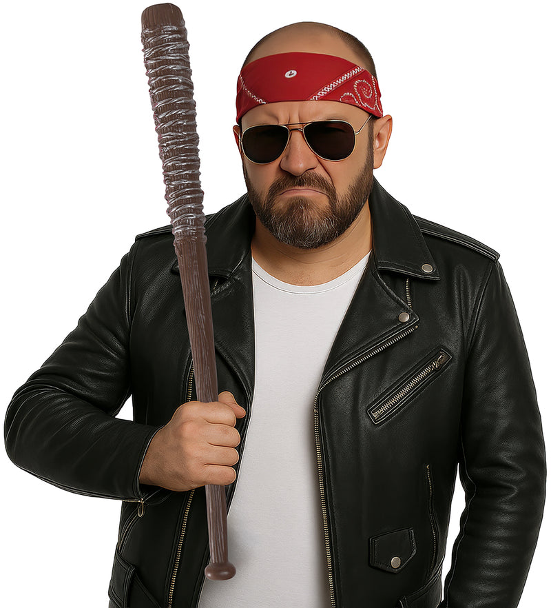 BASEBALL BAT WITH 73 CM BARBED WIRE