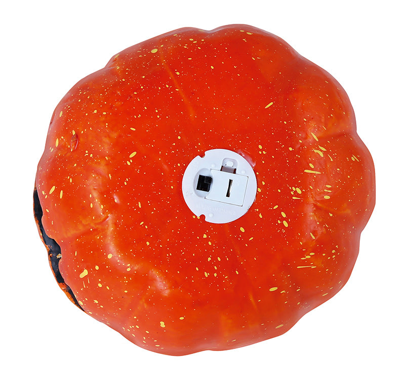 PUMPKIN WITH LIGHT 11 CM